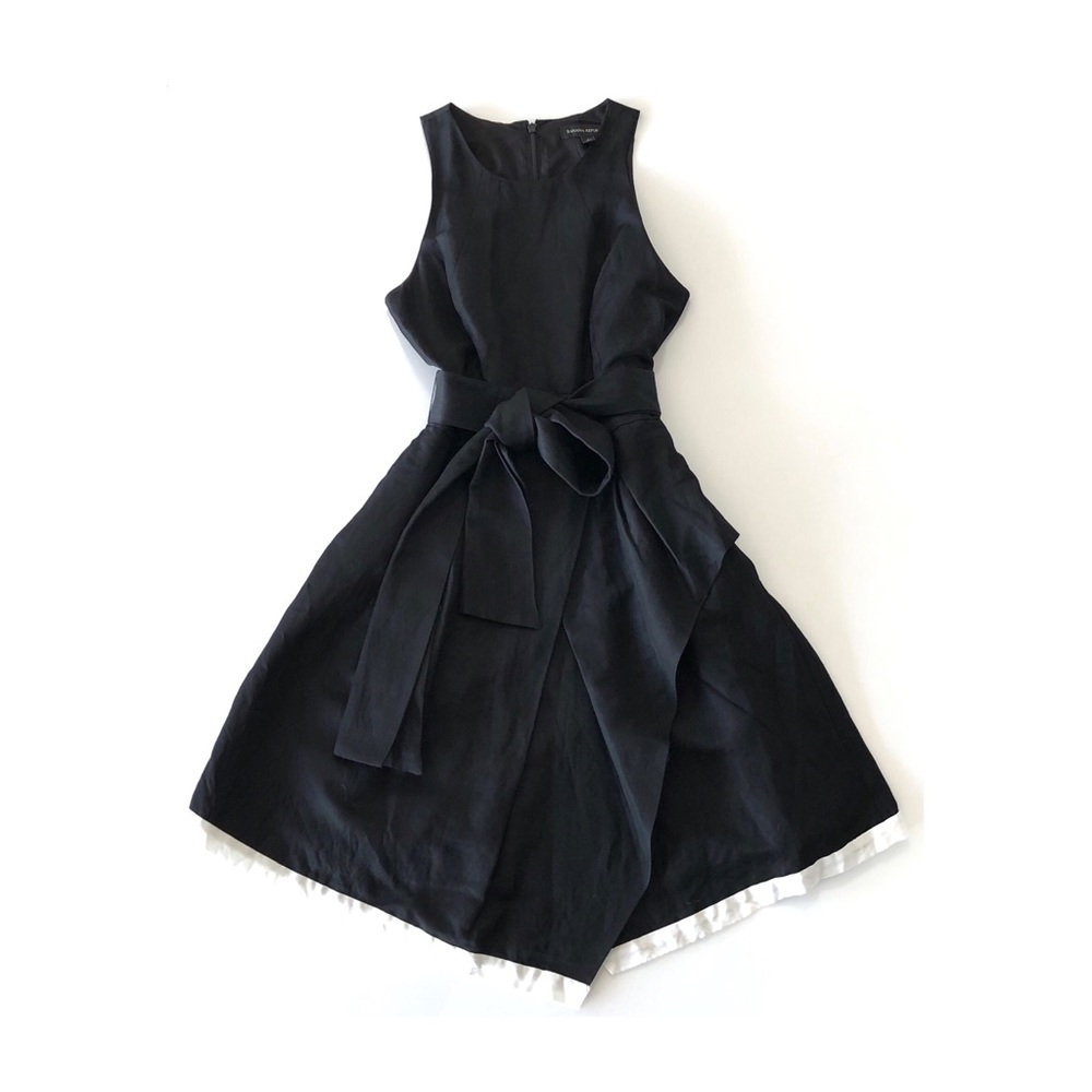 BANANA REPUBLIC • party dress asymmetrical hemline